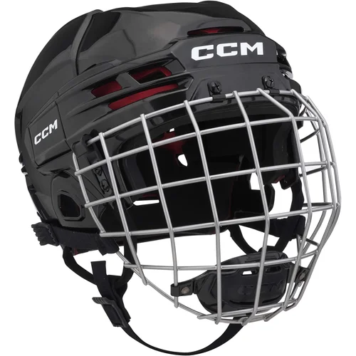 CCM Tacks 70 black Hockey Helmet Combo