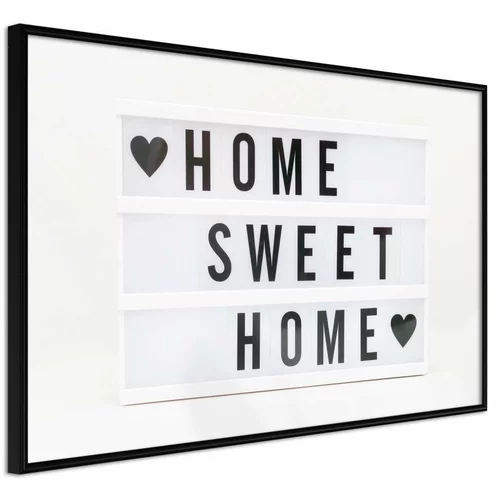  Poster - There is No Place Like Home 60x40