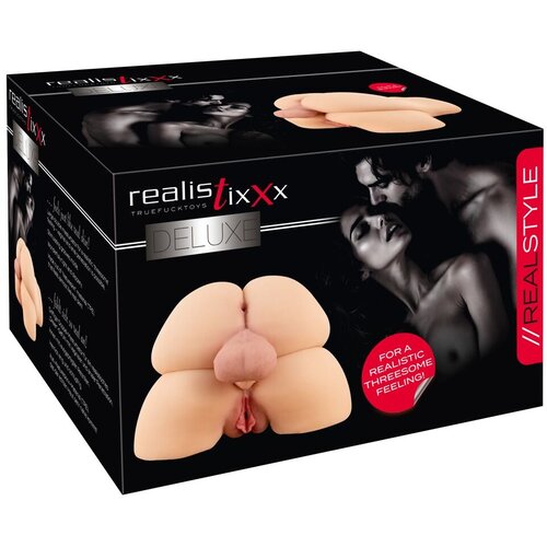 Realistixxx Realistični Dvostruki masturbator Threesome Cene