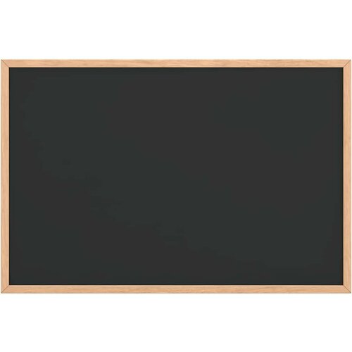 VidaXL Ploča za pisanje s crnim okvirom od punog borovine 60x40 cm Slike