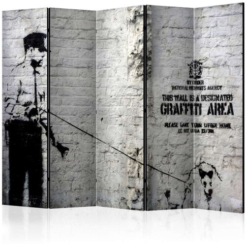  Paravan u 5 dijelova - Graffiti Area [Room Dividers] 225x172 Cijene