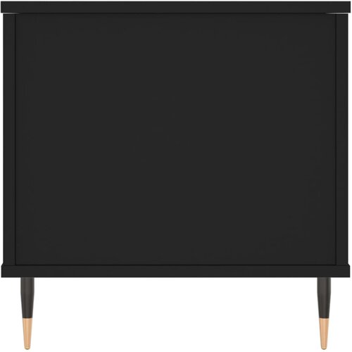  Stolić za kavu crni 90 x 44,5 x 45 cm od konstruiranog drva Crna Slike