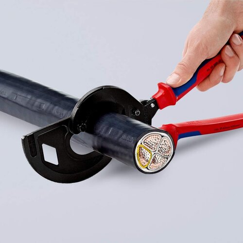 Knipex sekač kablova 320mm 95 32 320 crveni Slike