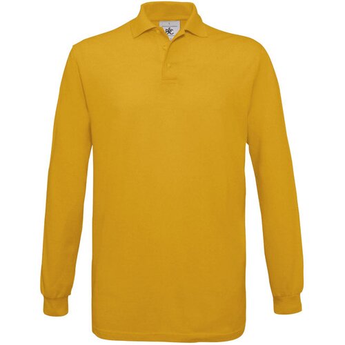  MAJICA DUGI RUKAVI B&C SAFRAN POLO LSL 180G ZLATNA ŽUTA S!! Cijene