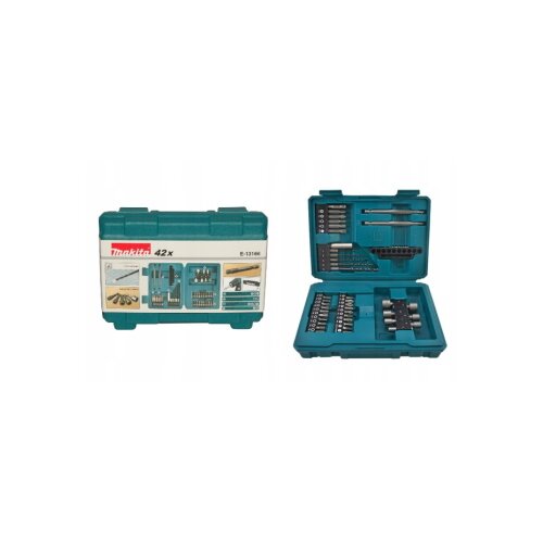 Makita 42-delni set za vrtanje in vijačenje E-13166 Slike