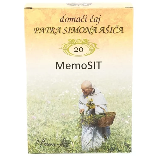  Domači čaj patra Simona Ašiča 20 Memosit, spomin