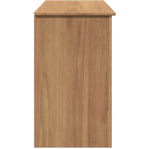 VidaXL Radni stol Panama 112 x 45 x 75 cm od masivne borovine Slike