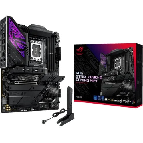Asus Osnovna plošča ROG Strix Z890-E Gaming WiFi LGA1851 DDR5 ATX, (5000140445) Cene