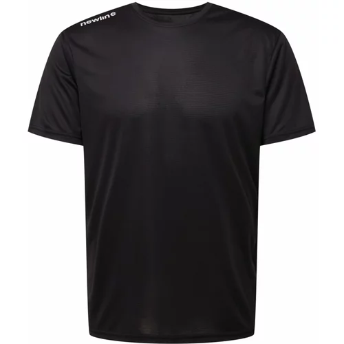 New Line Tehnička sportska majica crna / bijela