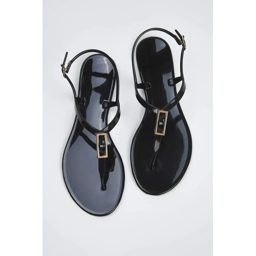 Trendyol Shoes Ženske sandale Takss25Sd00065, Crne Cene