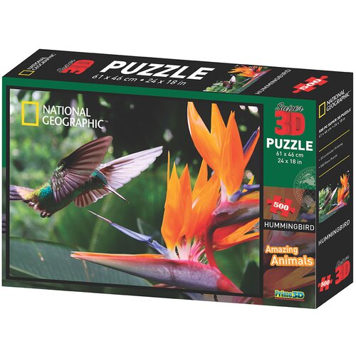 National Geographic super 3D Puzzle Kolibri 500 delova Cene