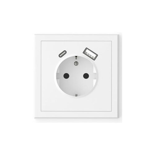 Utičnica Suko uticnica sa USB A+C portom, bela Slike