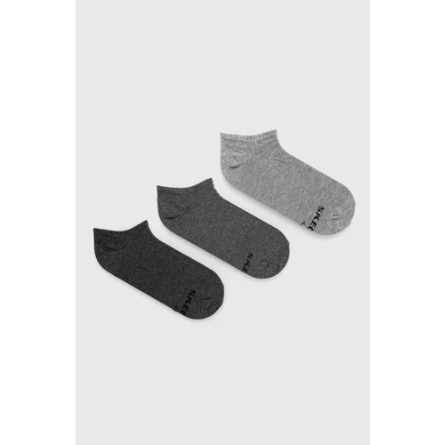 Skechers Čarape za muškarce, boja: siva