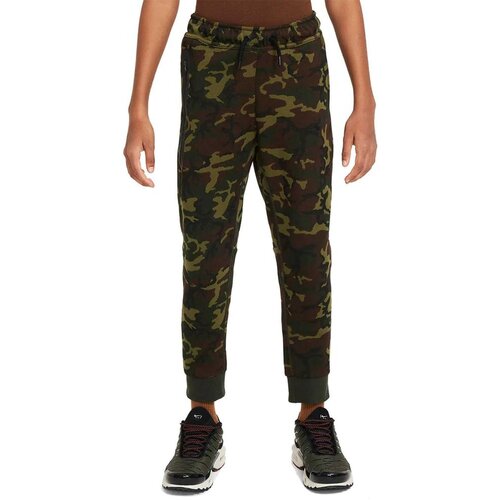 Nike trenerka za dečake b nsw tch flc camo bottom  FN9120-010 Cene