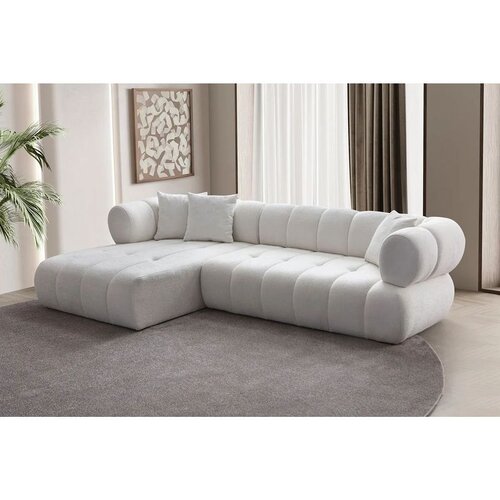 Atelier Del Sofa Petra Leva - Bela Ugaona Sofa Slike