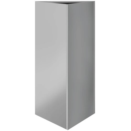 VidaXL Vrtno korito trikotnik 40x34,5x70 cm pocinkano jeklo, (21366242) Slike