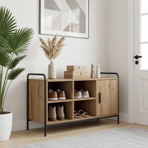  Ormar za cipele 100 x 39,5 x 55,5 cm Konstruirano drvo Slike