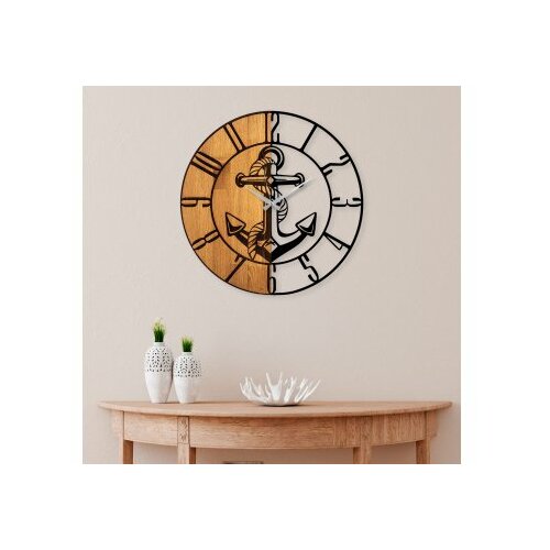WALLXPERT wooden clock 58 zidni sat Slike