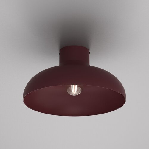  plafonsko svetlo basca 1xE27/15W/230V prečnika 40 cm bordo Slike