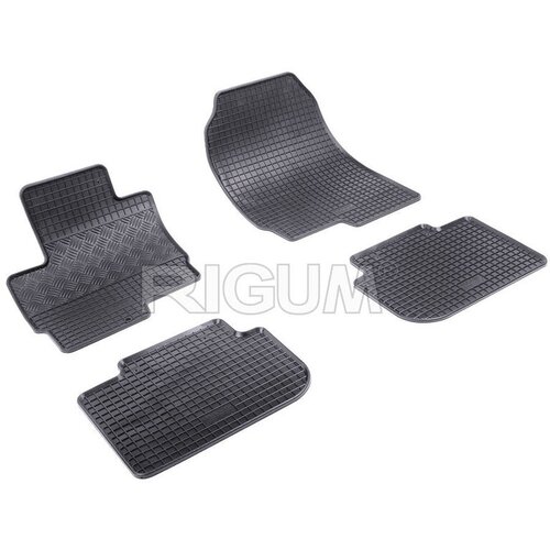 Rigum Gumene patosnice za Mitsubishi Colt 5 Door 2008, Crne Slike