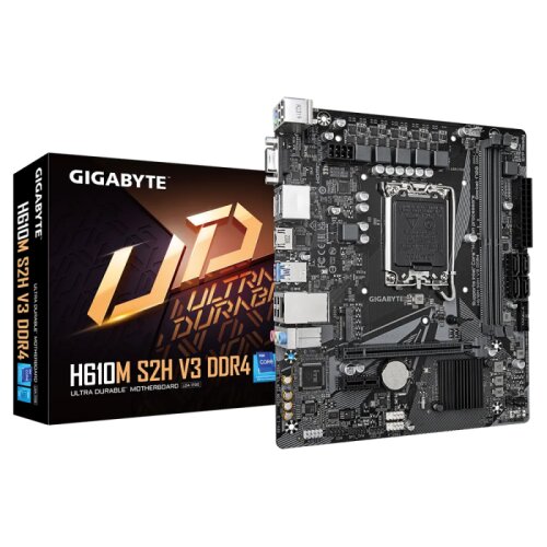 Gigabyte H610M S2H V3 DDR4, DDR4, SATA3, HDMI, USB3.2Gen1, LGA1700 mATX Cene
