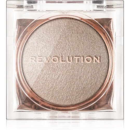 Makeup Revolution Beam Bright kompaktni highlighter u prahu nijansa Diamond Glow 2,45 g Slike
