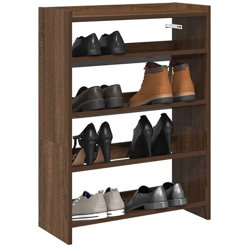 vidaXL Stalak za cipele boja hrasta 80x25x61,5 cm konstruirano drvo Cijene