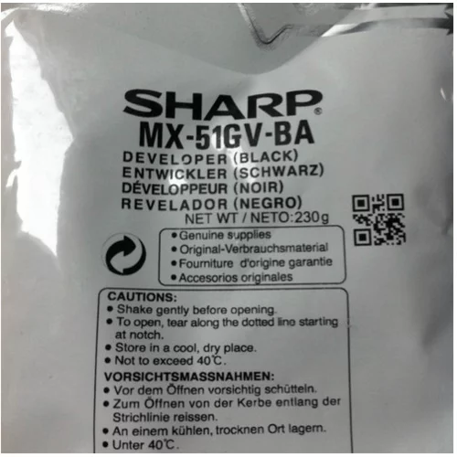 Sharp developer MX51GVBA (črna), original