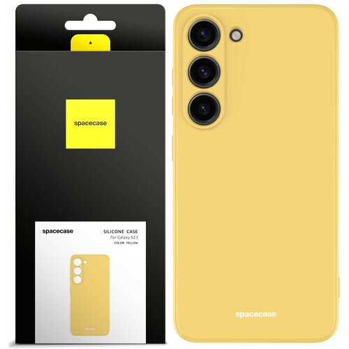 Spacecase SILIKONSKI OVITEK ZA SAMSUNG GALAXY S23 OVITEK RUMEN, (21962115) Cene
