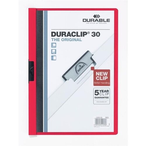 Durable Mapa Duraclip 2200, Crvena Cijene