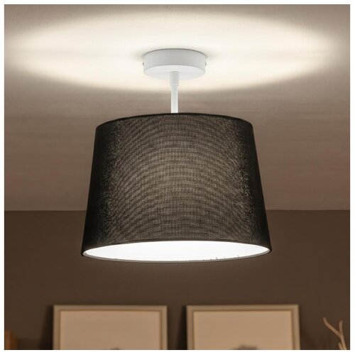 Brilagi LED plafonski luster CERIA 1xE27/60W/230V prečnik 30 cm bela/crna Slike