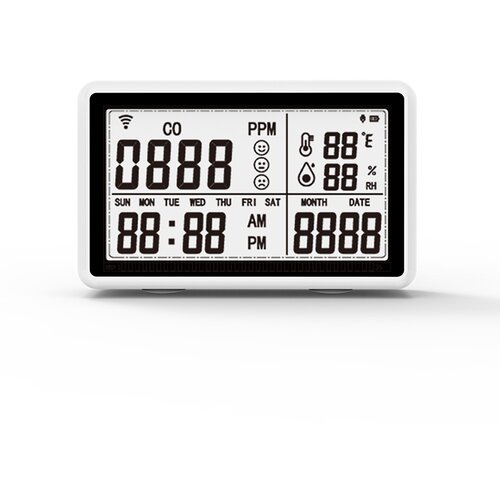 INF 2-v-1 detektor temperature in vlažnosti kakovosti zraka tester ogljikovega monoksida, (21543849) Cene
