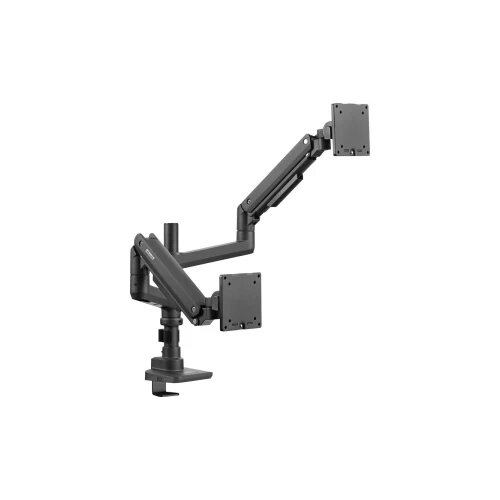 SpeaKa Professional SP-MM-980 2-struki nosač za monitor 43,2 cm (17") - 124,5 cm (49") crna podesiv po visini, nagibni + Cijene