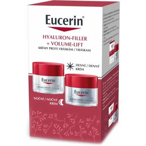 EUCERIN® Hyaluron-Filler +Volume-Lift božični darilni set (proti globokim gubam)