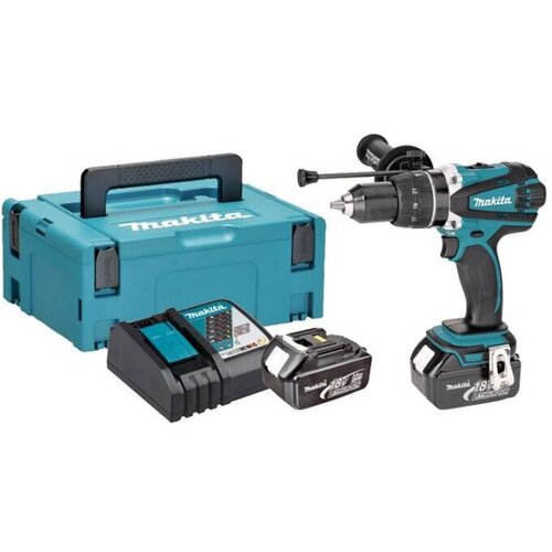 Makita akumulatorski udarni vrtalnik vijačnik DHP458RFJ 18V/3,0Ah 91Nm Cene