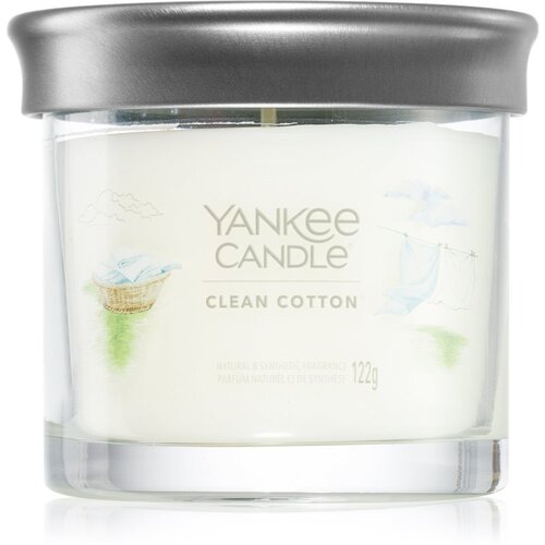 Yankee Candle Clean Cotton dišeča sveča Signature 122 g Cene