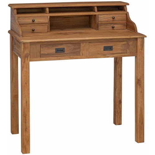  Radni stol Prirodna 89,5 x 49,5 x 100 cm Čvrsto teak drvo Cene
