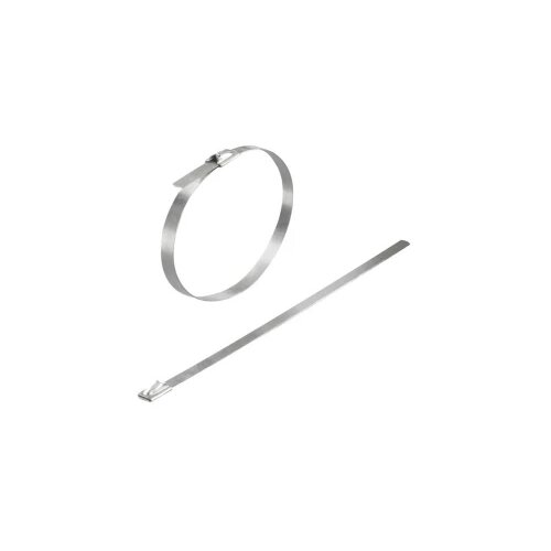Weidm&amp;uuml;ller Vezica za kabel, 4,6 mm, nehrđajući čelik 1.4404 (316 L), 778 N, srebrna 2791380000 SCT 4.6/125 vezice 100 St. Slike