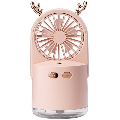 Venisymlis Prenosni Namizni Ventilator Usb Za Polnjenje (Roza), (22070451) Cene