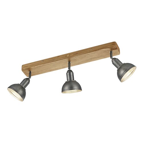 Trio Leuchten Tamno sivi/u prirodnoj boji reflektor 11x58 cm Delhi – Cijene