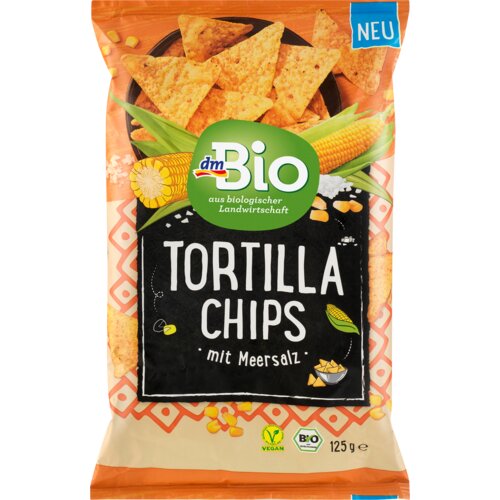 dmBio Tortilja čips sa morskom solju 125 g Slike