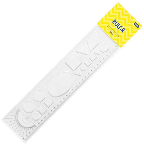  RAVNALO PVC 30CM S GEOM.OBLICIMA EDUCA 63276 Cijene