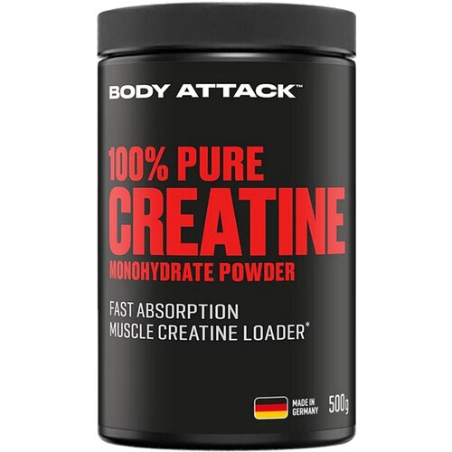 Body Attack Kreatin monohidrat 100% Pure Fast Absorption, 500g Cene
