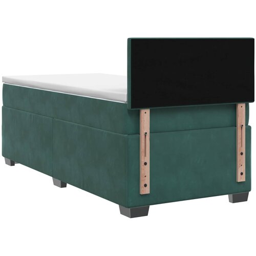 Boxspring krevet s madracem Tamnozelena 80 x 200 cm Bar&amp;scaron;un Slike