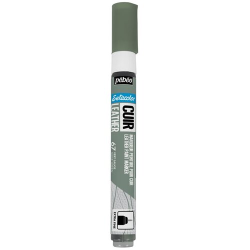 Artmie Marker kože PEBEO SETACOLOR EXTRA FINE | žalfija zelena Cene