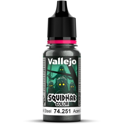 Vallejo Squidmar Color - 251 Dark Steel Cene