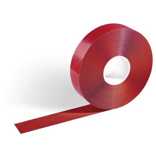 Durable Trak za označevanje tal DURALINE&reg; STRONG rdeč, 50 mm x 1,2 mm x 30 m, (20376145) Cene