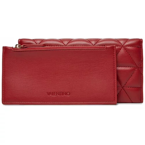 Valentino Velika ženska denarnica Carnaby VPS7LO216 Rdeča