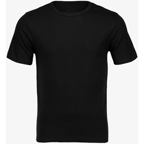 Atlantic Men's short-sleeved T-shirt - black Cene
