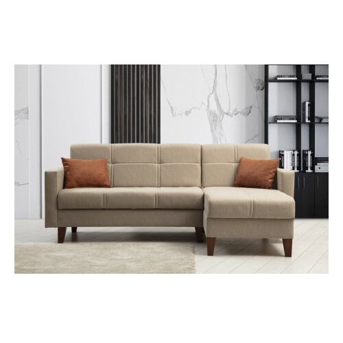 Atelier Del Sofa ugaona garnitura polya beige Slike